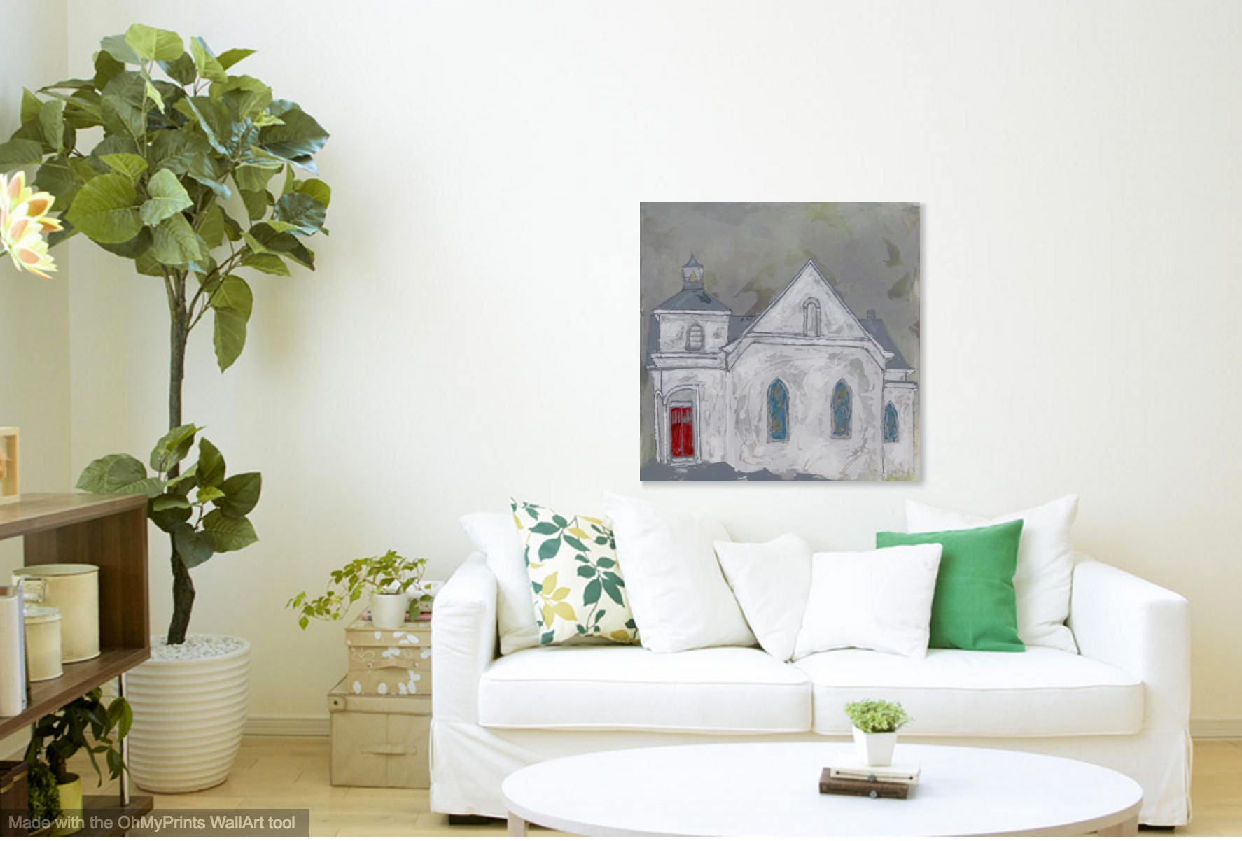 Potosi Methodist Church Church Painting Church Art - Etsy