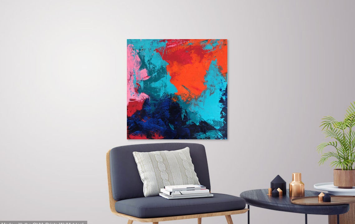 Large Abstract Painting, Abstract Art, Original Painting, Canvas Art