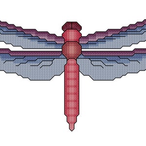 Dragonfly Cross Stitch Pattern PDF Digital Download image 5