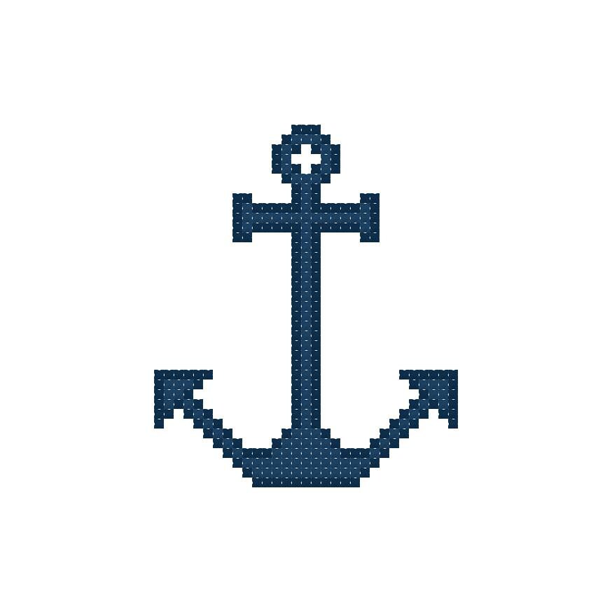 Anchor Easy Cross Stitch Pattern PDF Digital Download - Etsy