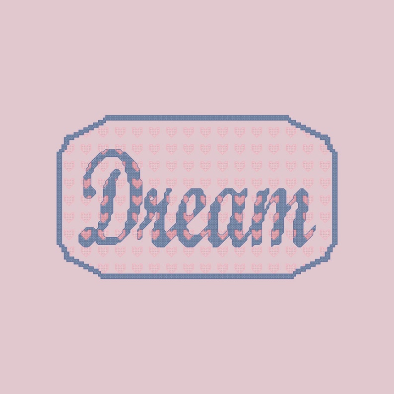 Dream Cross Stitch Pattern PDF Digital Download image 3