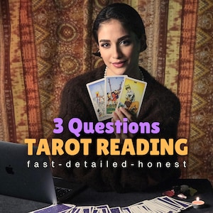Same Hour Tarot-Lesung, Liebeslesung, schnelle psychische Lesung, Karriere-Lesung, psychische Voraussage, 3 Fragen in einer Stunde von Leona