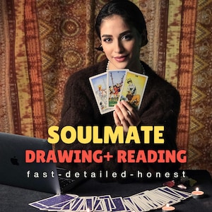 Same Hour Soulmate Reading - Soulmate Drawing: Who is my Soulmate? Draw My Soulmate, Fast Tarot Reading,  Psychic Reading, Love Reading