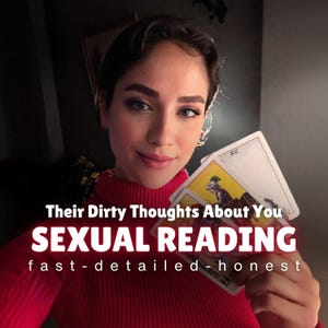 Leitura de Tarô Sexual na Mesma Hora, Leitura 18+, Seus Desejos Sujos, Pensamentos Sensuais Sobre Você, Leitura de Amor, Leitura de Luxúria, Carta de Sexo por Leona