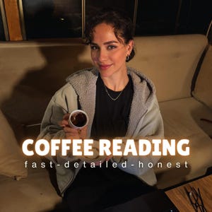 Lettura del caffè alla stessa ora, lettura psichica, lettura della tazza di caffè, lettura dell'amore, lettura della carriera, lettura del futuro del caffè, lettura onesta dettagliata