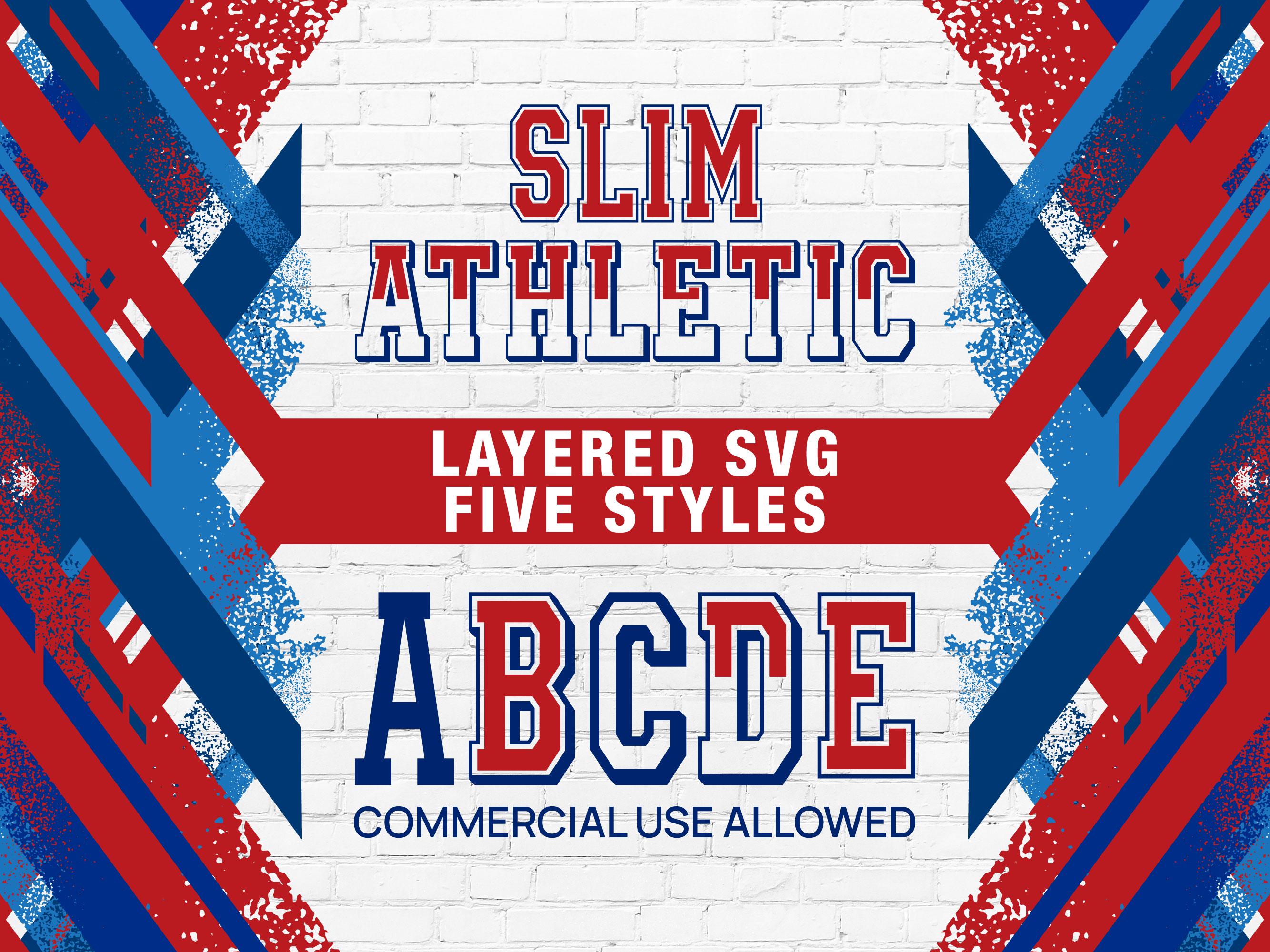 Varsity Font Bundle | Layered SVG for Cricut Canva Silhouette | Jersey ...