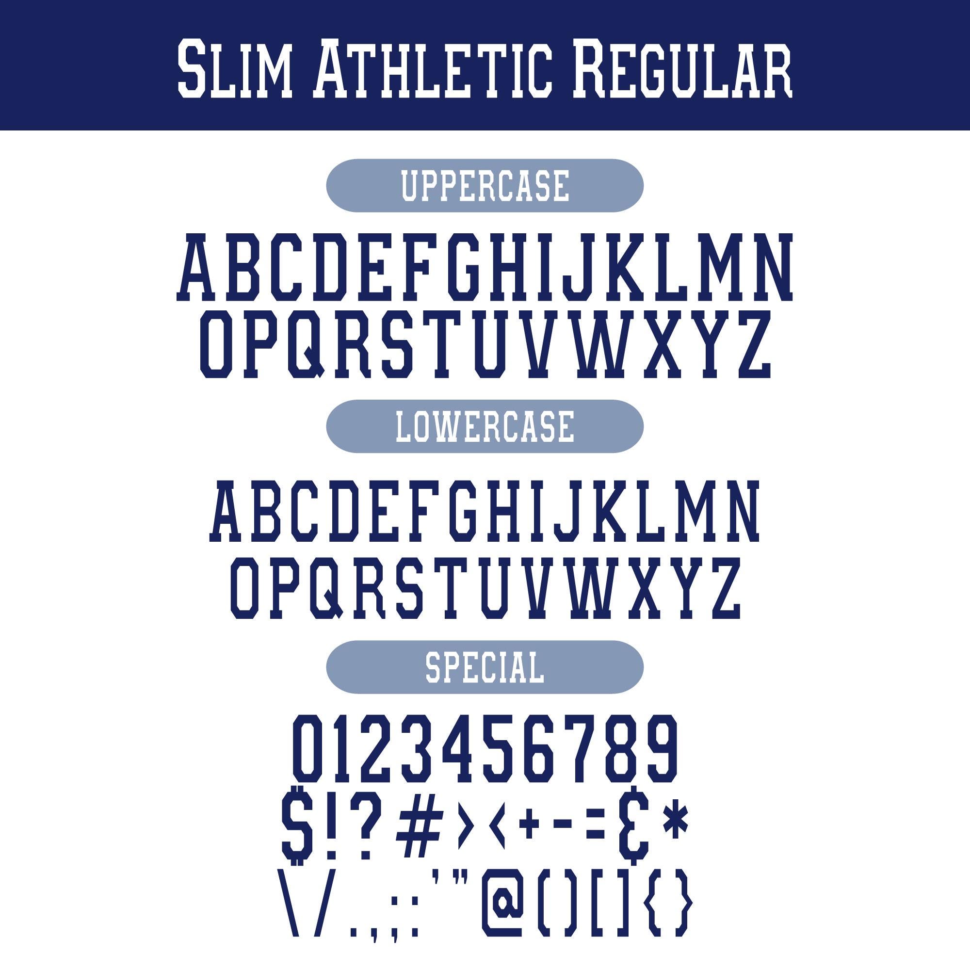 Varsity Font Bundle | Layered SVG for Cricut Canva Silhouette | Jersey ...