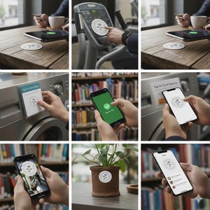 NTAG215 NFC Tags: Programmable Smart Tags for Amiibo & Business Cards image 2