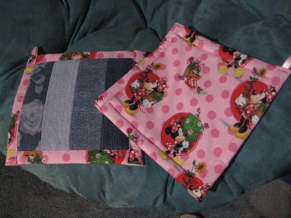 Disney Minnie Mouse Gardening Kitchen Potholder Set Etsy