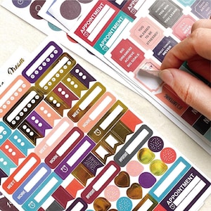Großes Journal Sticker-Set
