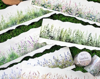 Wildflower Clear Tape