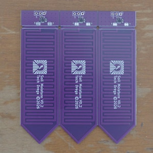 Frequency Based Soil Moisture Sensor for ESPHome/Arduino (3pcbs)