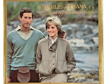 ダイアナ妃とチャールズ皇太子のヴィンテージウェディング記念品 1981