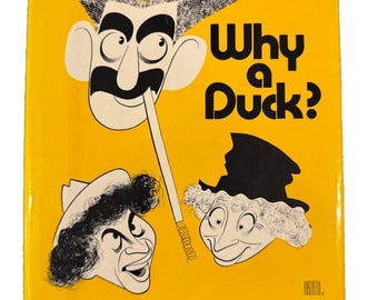 クラシックコメディ映画の本 マルクス兄弟の映画スチール写真 1971 - なぜアヒルなの?