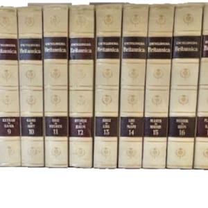 Encyclopedia Britannica Sets 1961 - Etsy