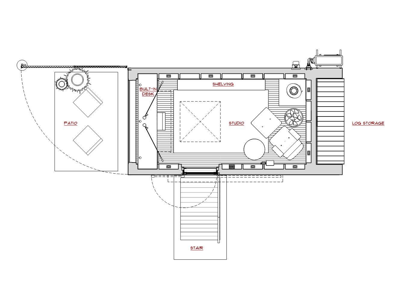 Writer's Cabin - A Backyard Studio or Off-grid Retreat - Etsy - Off Grid Cabin For Artist Studio