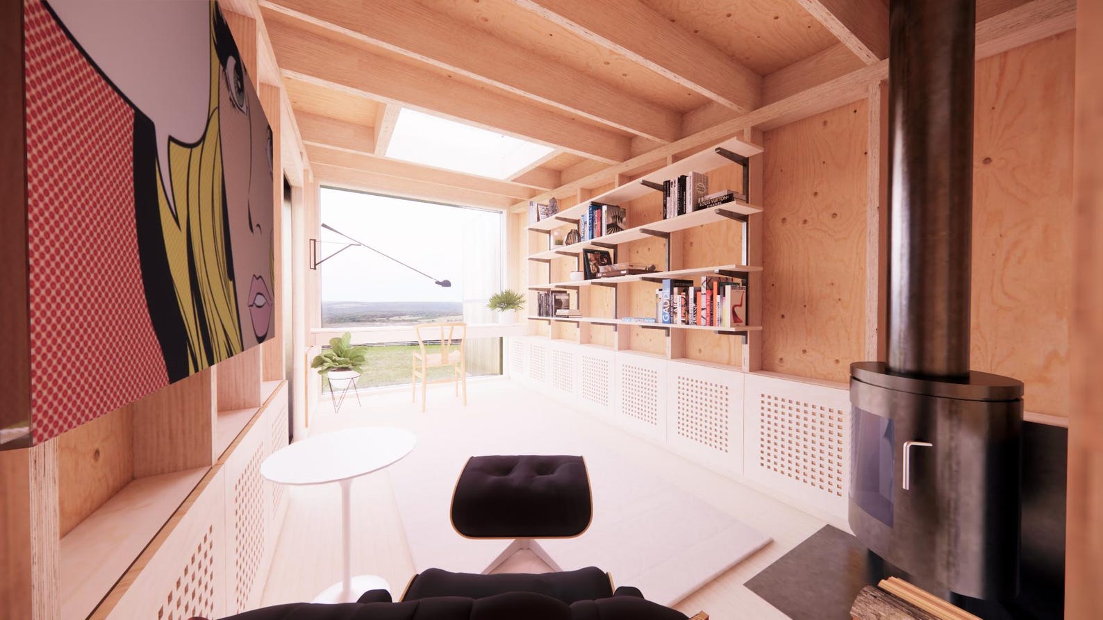 Picture of Writer's Cabin - A Backyard Studio or Off-grid Retreat - Etsy