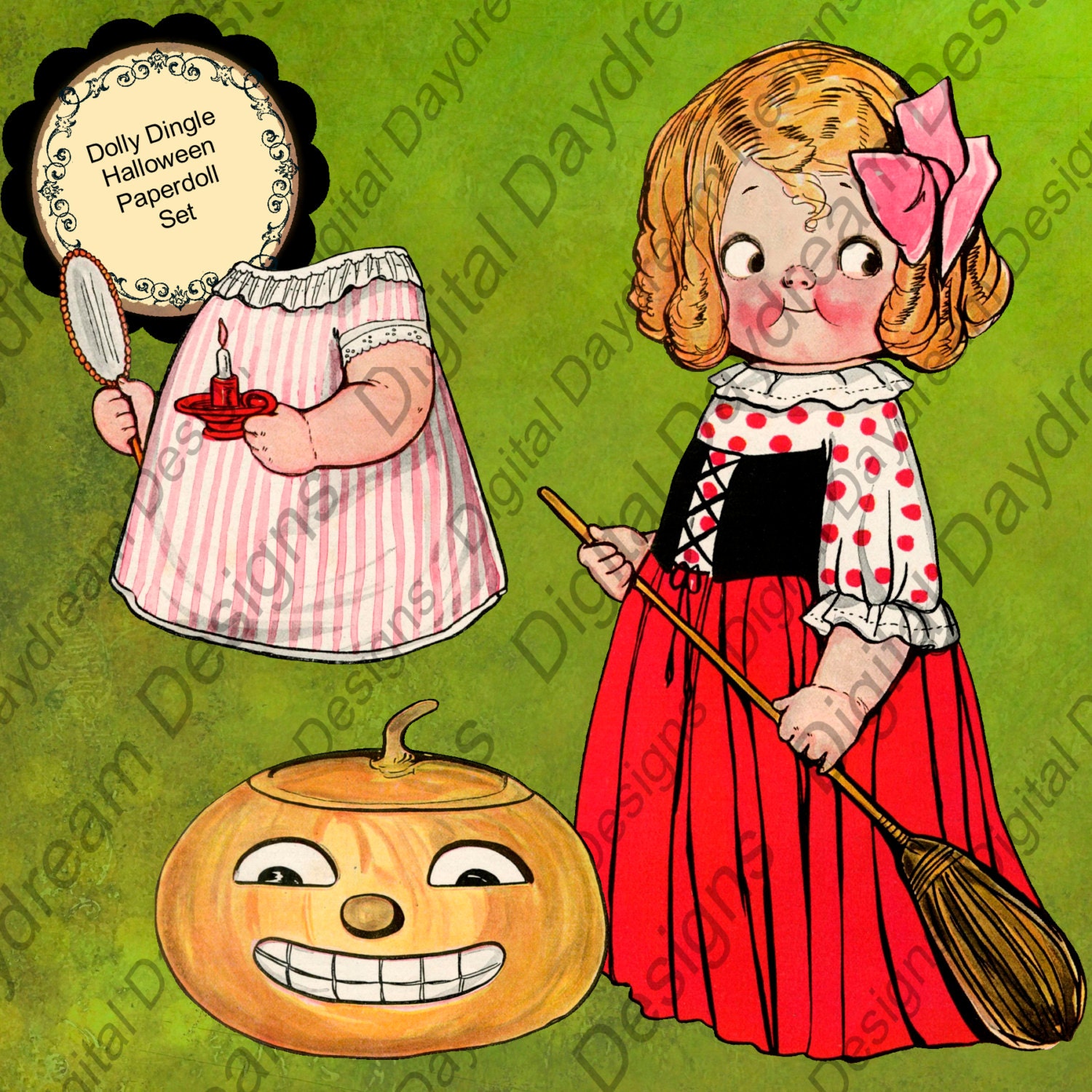 Printable Party Printable Paper Dolls Dolly Dingle #39 s Halloween 1 Printable Party Printable Paper Dolls Dolly Dingle #39 s Halloween 1