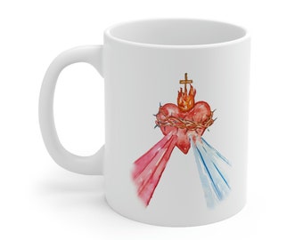 Divine Mercy Jesus I Trust in You Ceramic Mug 11oz