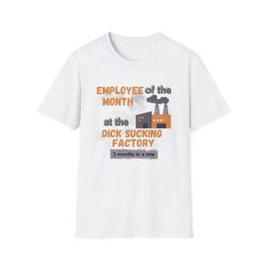 Lustiges Mitarbeiter des Monats T-Shirt: Arbeit Humor Grafik Tee
