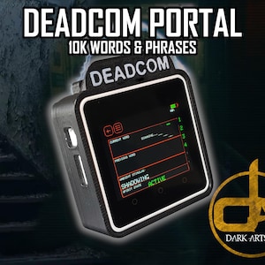 NUEVO Portal Deadcom 2026 EVP Caja de Palabras Espirituales Estilo Ovilus Dispositivo de Caza de Fantasmas Paranormales