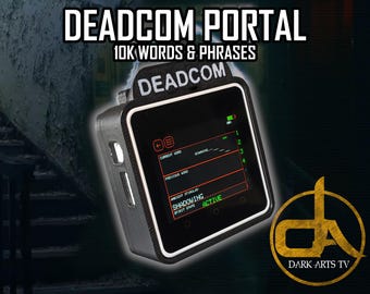 RARE Deadcom Portal EVP Spirit Word Box Ovilus Style Paranormal Ghost Hunting Device