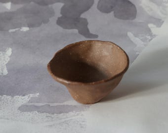 Tiny handmade ceramic bowl