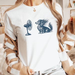 dachshund fan breeze shirt funny dog lover tee gift for dachshund owners pet moms sausage dog ladies wiener dog fans dachshund dog tshirt