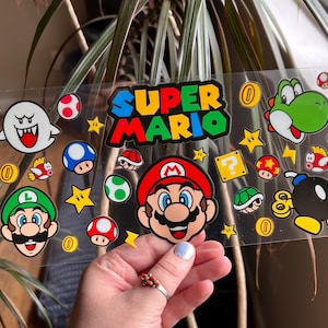 Characters UV-DTF-omslag - UV-DTF-bekeromslag - Snowglobe bekeromslag - bekeromslag - klaar voor gebruik - #031