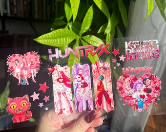Pellicola protettiva UV per tazza Kpop di San Valentino - Pellicola protettiva UV per tazza - Pellicola protettiva per tazza a forma di globo di neve - Pellicola protettiva per tazza tecnologica per San Valentino pronta per l'applicazione - #235