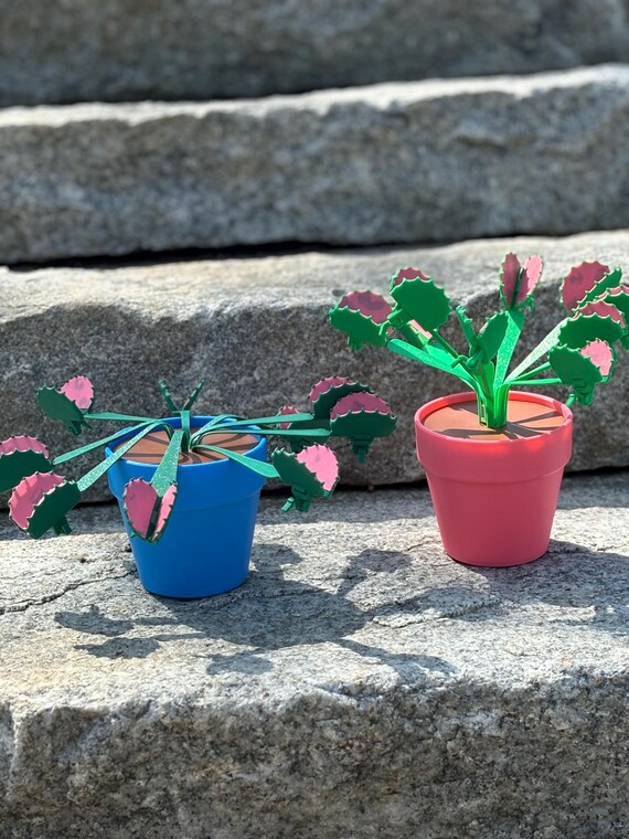 Venus Fly Trap Chip Clip - 3D Printed Snack Clips, Cute Kitchen Gadget, Food Bag Sealer, Gift for Plant Lovers