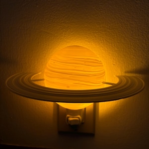 Planet Night Lights - Solar System Lamp, Space Room Decor, Unique Astronomy Gift
