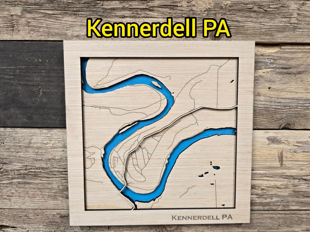Kennerdell Roots Kennerdell Pennsylvania Layered Map SVG File (digital Download) - Etsy
