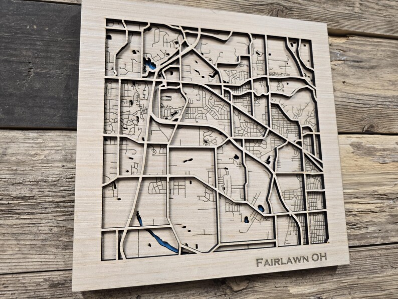Ohio Layered Map Fairlawn Ohio Layered Map SVG File (digital Download) - Etsy
