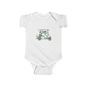 My Daddy Drives a Golf Cart Infant Bodysuit, Baby Onesie, Cute Baby Gift, Father's Day Outfit, Newborn Clothes, Baby Shower Gift