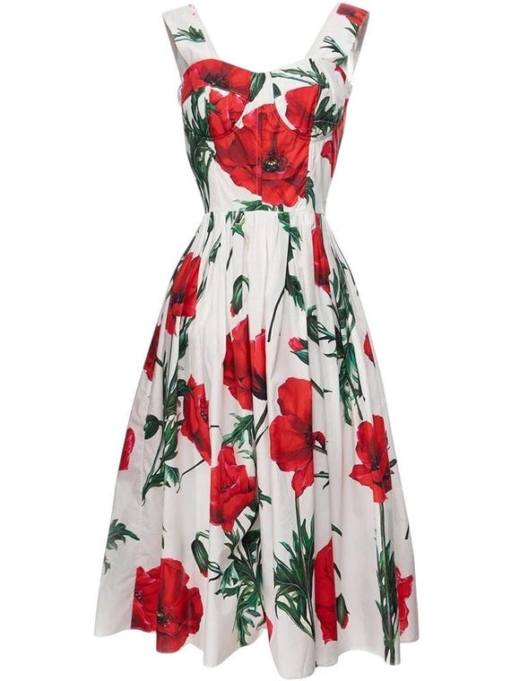 ross dress for less hours ITALIAN COTTON POPLIN DRESS CHARLIE main image 1