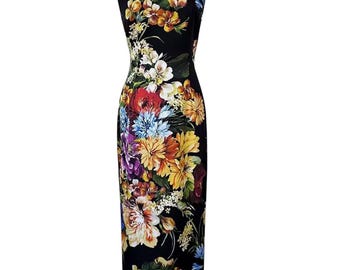 D&G Dolce and Gabbana Rose Floral Megan Fox Flower Polka Dot Black Bustier Vintage 90s Bodycon Vintage Cocktail Large Top Corset Dress - Etsy D&G Dolce and Gabbana Rose Floral Megan Fox Flower Polka Dot Black Bustier Vintage 90s Bodycon Vintage Cocktail Large Top Corset Dress - Etsy