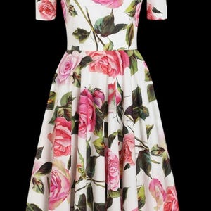 Dolce Gabbana Pink Dress - Etsy