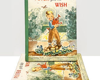 1946 1st Edition The LIttle Boy Who Ran Away Vintage Bobbie Book The Little Boy Who Ran Away With Jacket Vintage Children's Book