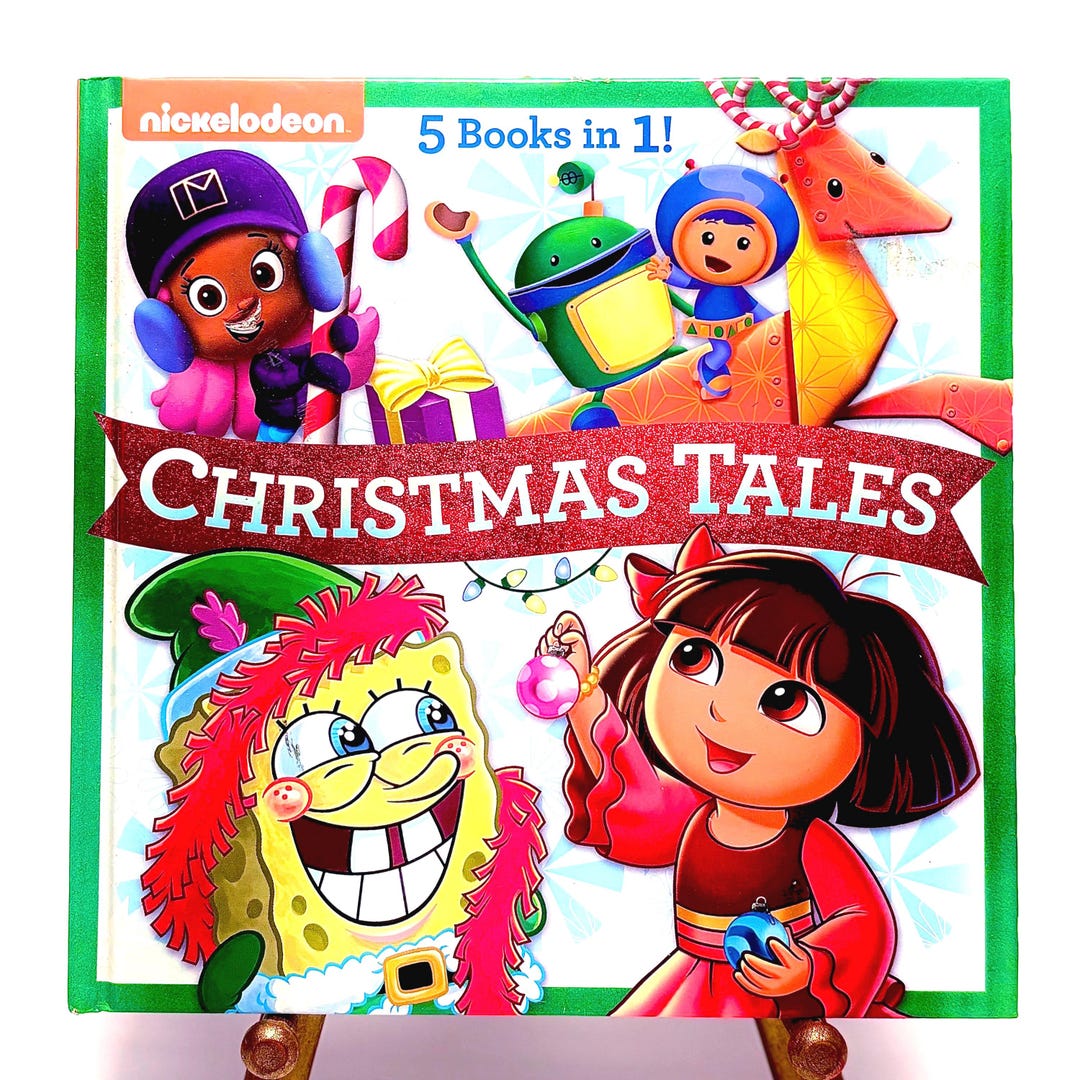Nickelodeon Christmas Tales Book Christmas Hardcover Book - Etsy