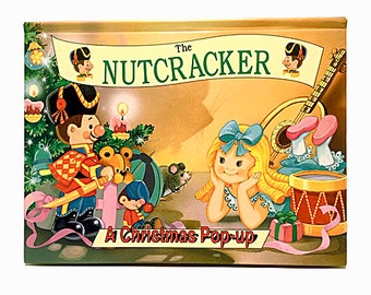 1995 The Nutcracker Christmas Pop-Up Book Vintage Christmas Pop-Up Book Landoll Nutcracker Christmas Book Vintage Children's Books