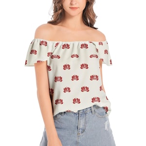 Women&#39;s Off The Shoulder Top