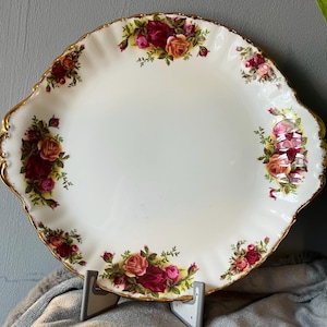 Royal Albert Old Country Roses Serving Plate - Vintage Bone China