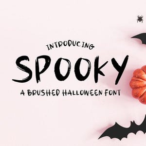Script Font, Cursive Fonts, Cricut Font, Handwritten Font, Spooky Script Fonts, Fonts for Cricut, Spooky Script Svg, Spooky font