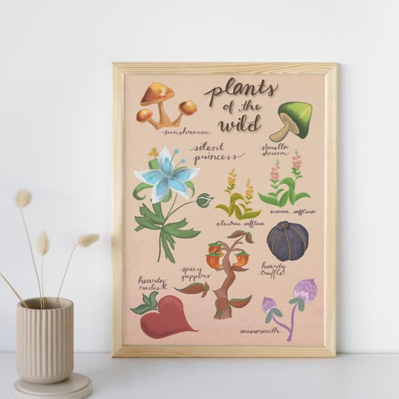 BOTANICAL ART 【import品】 Amazon.com: Vintage Deadly Botanical Poisonous Plant Floral Print