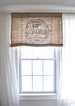 Le Manoir Burlap Curtain Valance 