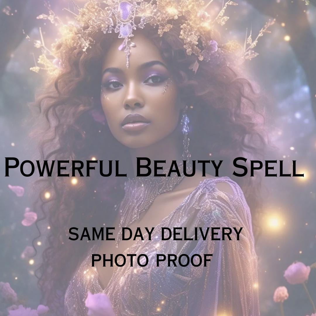 Beauty and Attraction Spell, Confidence Boost Spell, Ideal Body Manifestation, Inner Grace Activation, Charismatic Energy, Glow Up, Glam