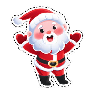 Christmas Cutting Practice Printables - 15 Scissor Skills Worksheets for Preschool - Fun Holiday Cutting Practice Sheets