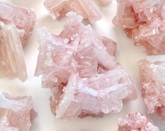 Light pink halite, Searles Lake