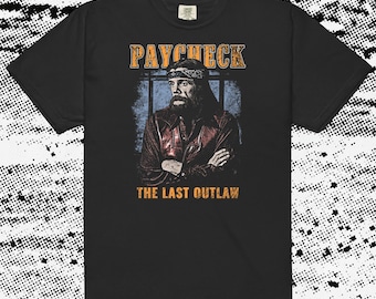 Camiseta Johnny Paycheck: Outlaw Country Comfort Colors